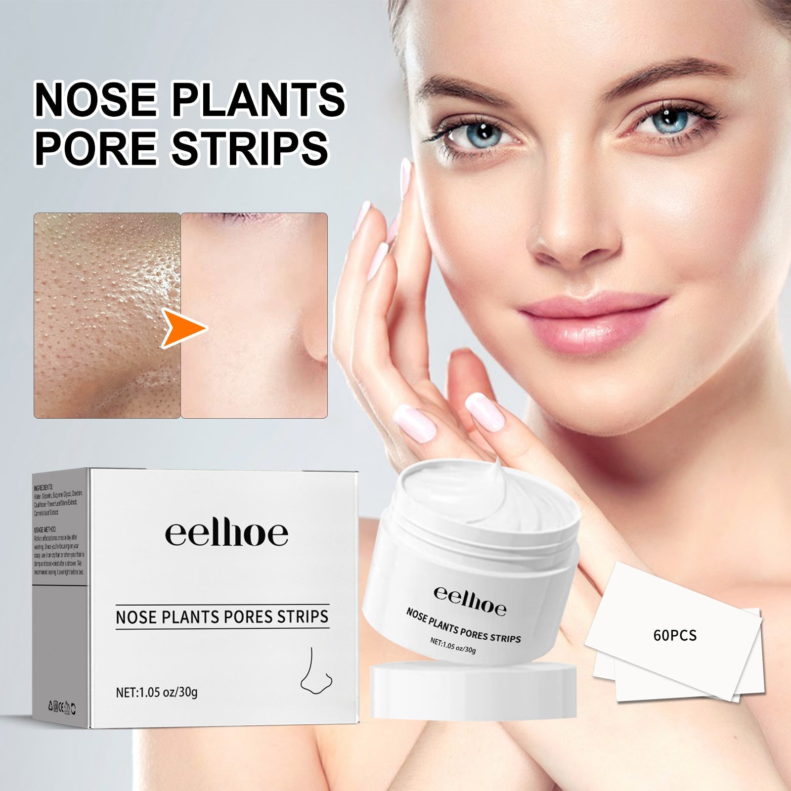 EELHOE Blackhead Cleansing Cream Skin Oil