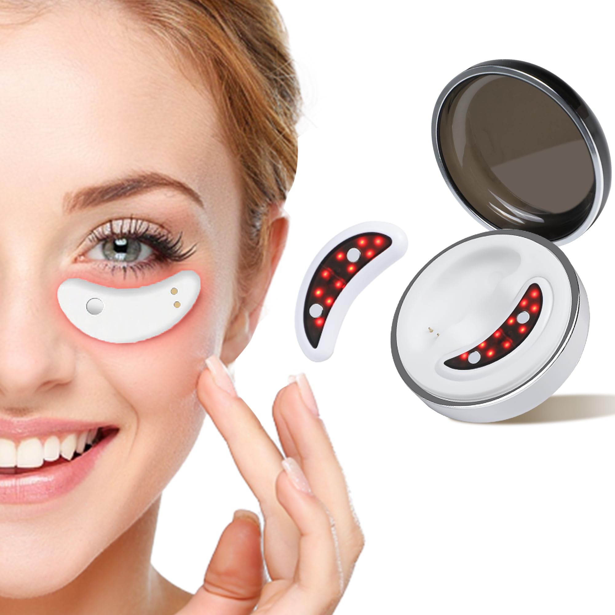 D DUOMEIQI Red Light Therapy Eye Patches